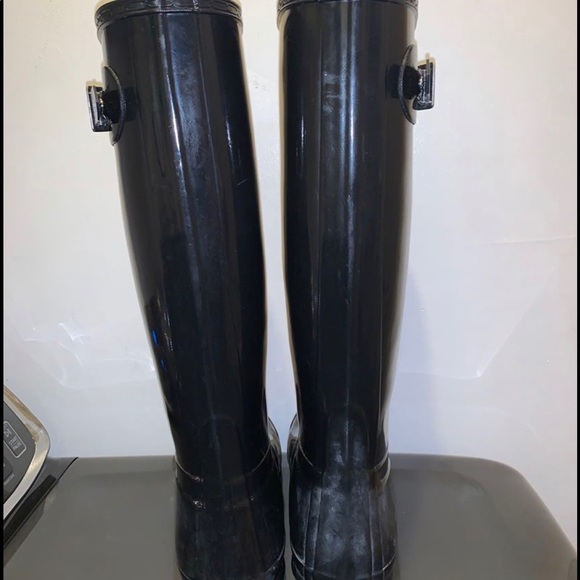 Tall Hunter rain boots - Picture 3 of 5